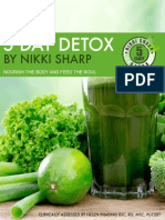 Nikki Sharp 5 Day Detox 3rd Edition