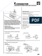 Connector: 2.0mm Pitch/disconnectable Crimp Style Connectors