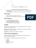 PMP Sample Questions