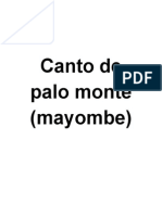 El Cajon o Toque Espiritual y El Cajon en El Palo Mayombe