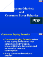 Consumer Markets and Consumer Buyer Behavior