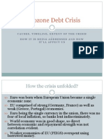 Eurozone Debt Crisis: Causes, Timeline, Extent of The Crisis, How It Is Being Addressed and How It'Ll Affect Us