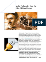 Nikola Tesla's Idea of Free Energy