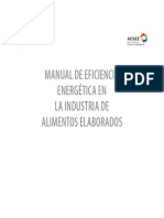 Manual de Eficiencia Energética para Industria de Alimentos Elaborados