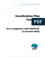 6002 Coordination Plan Template