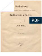 Beschreibung Der in Der Schweiz Aufgefundenen Gallischen Münzen / Von H. Meyer