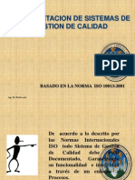 Documentacion de Sistemas de Gestion de Calidad (Iso 10013-2001)