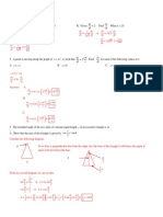 Related Rates Solutions