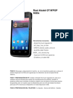 Root Alcatel OT M POP