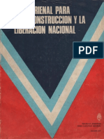 Plan Trienal para La Reconstruccion y La Liberacion Nacional