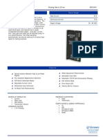 Analog Servo Drive: Description Power Range