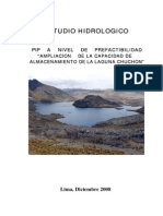 Hidrologia Represa Chuchon 2008