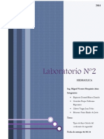 Imforme Hidraulica 2 - Tipos de Flujos