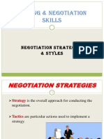 Negotiation Strategies