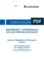 Enseñanza y Aprendizaje de Las CC Sociales