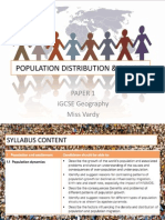 Population Distribution Density