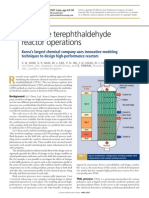 LG Chem Terephthaldehyde Reactor Optimisation