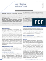 Mortality in Typhoid Intestinal Perforation-A Declining Trend