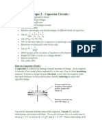 Topic 2 - Capacitor Circuits: How Do Capacitors Work?