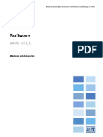 WEG Wps Software Programacao Weg 10001027753 2.0x Manual Portugues BR