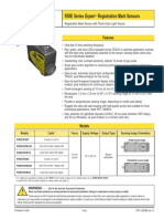 Tài liệu cảm biến bắt màu BANNER R58 Expert - R58ECRGB1