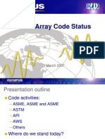 Phased Array Code Status