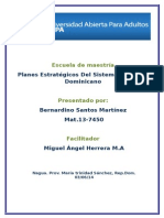 Plan Estrategico de Desarrollo de La Educacion Dominicana Corregido