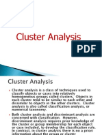 Cluster Analysis BRM Session 14