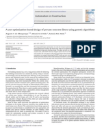 A Cost Optimization-Based Design of Precast Concrete Floors Using Genetic Algorithms