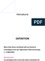 Hematuria