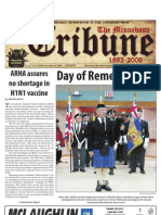 Front Page - November 13, 2009