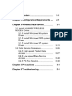 ETS1000 Series FWT Data Service User Manual