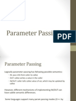 Parameter Passing Presentation