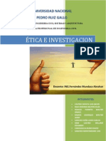 Etica e Investigacion