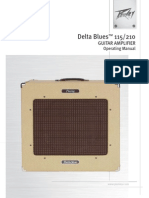 Peavey Delta Blues Manual