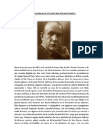 Breve Biografia de Jose Antonio Encinas Franco