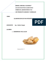 Informe N 4 Pan Integral