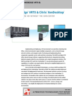 Simplified VDI: Dell PowerEdge VRTX & Citrix XenDesktop 7.5 