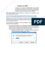 Instalación de XAMPP PDF