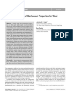 Multivariate Studies of Mechanical Properties For Wool and Cotton Fabrics