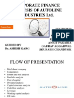 Analysis of Autoline Industries Ltd.