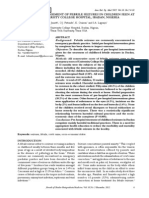 Pre-Hospital Management of Febrile Seizures in Children Seen at The University College Hospital, Ibadan, Nigeria Feature Article