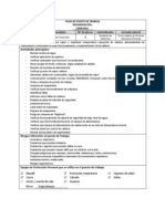 Analisis de Puesto - Calderista