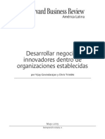 Lectura 2 - Desarrollar Negocios Innovadores Dentro de Organicaciones Establecidas PDF