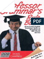 Professor Grammar's Rule Book PDF