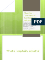 Chapter 1 Overview of The Hospitality Industry