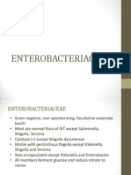 ENTEROBACTERIACEAE 