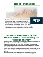 The Future of Massage Therapy-Presentation-final