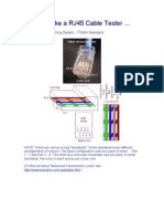 How To Make A RJ45 Cable Tester