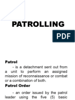 Patrolling